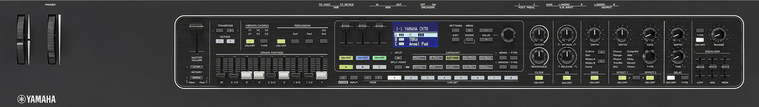 Yamaha CK76 Stage Keyboard med 76 halvt vektede tangenter