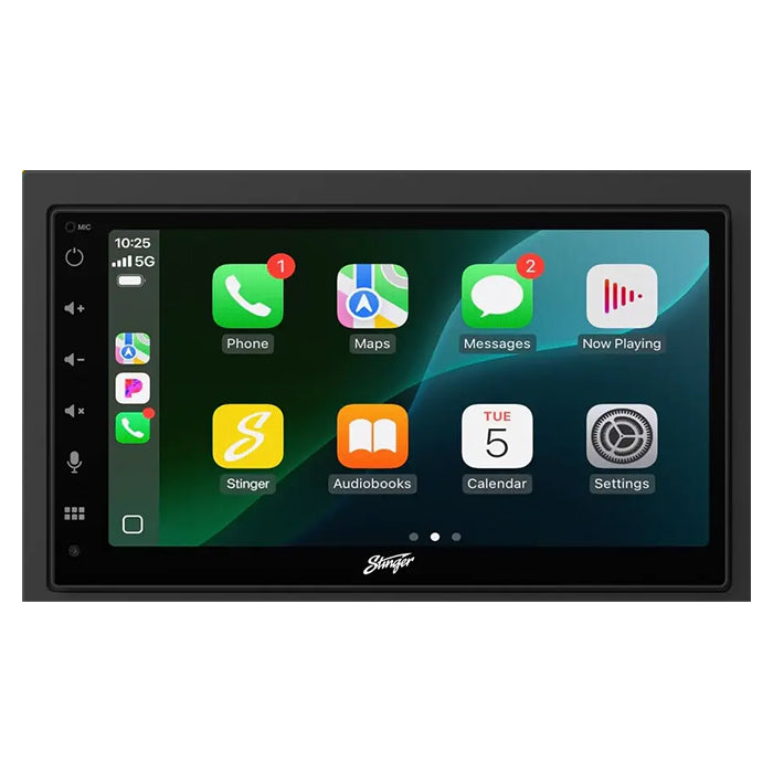 Stinger 6,8" skjerm med trådløs CarPlay/Android Auto