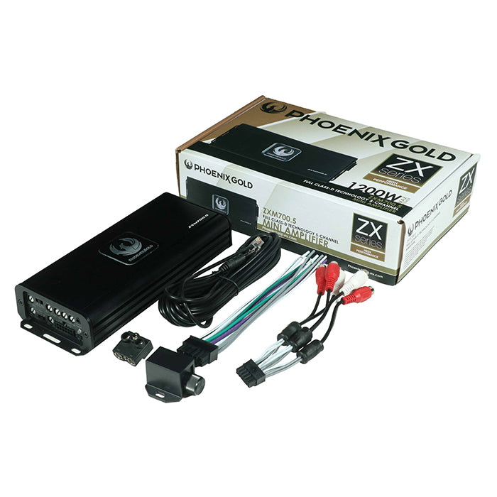 Phoenix Gold 5-kanals mini-forsterker 700W