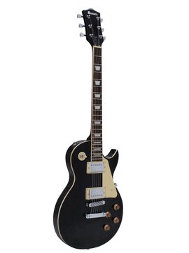 DiMavery LP -520 elektrisk gitar, sort