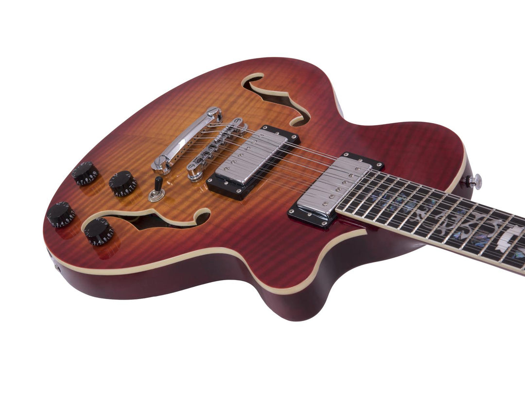 DiMavery LP -612 elektrisk gitar, Sunburst
