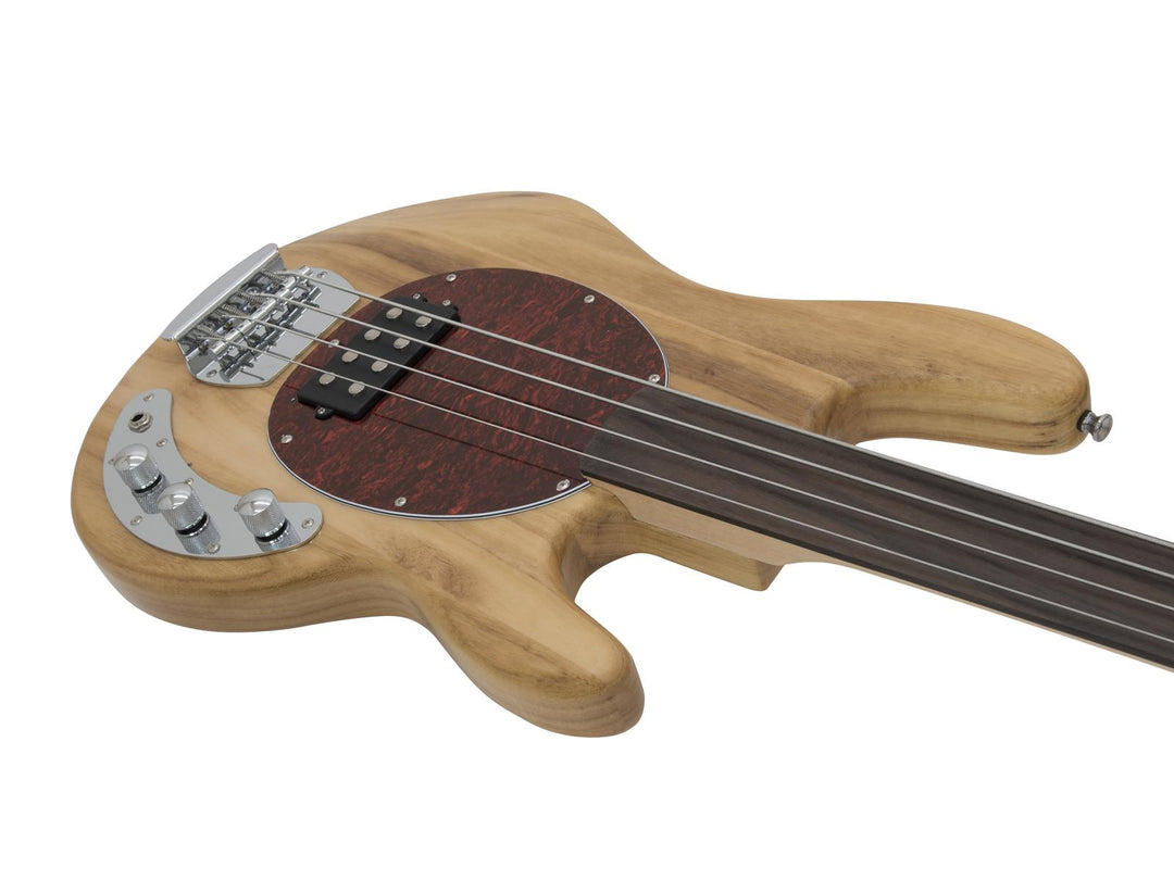 DiMavery MM-501 elektrisk bass, båndløs, naturlig