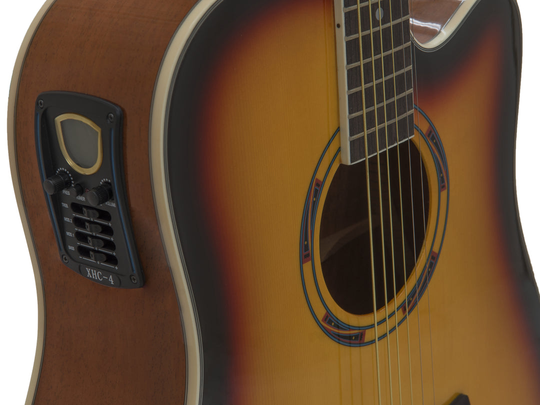 DiMavery DR-520 Western Gitar - Sunburst