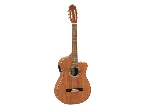 DiMavery CN-300 klassisk gitar, mahogni