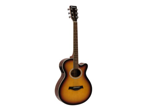 DiMavery AW-400 Western Gitar - Sunburst