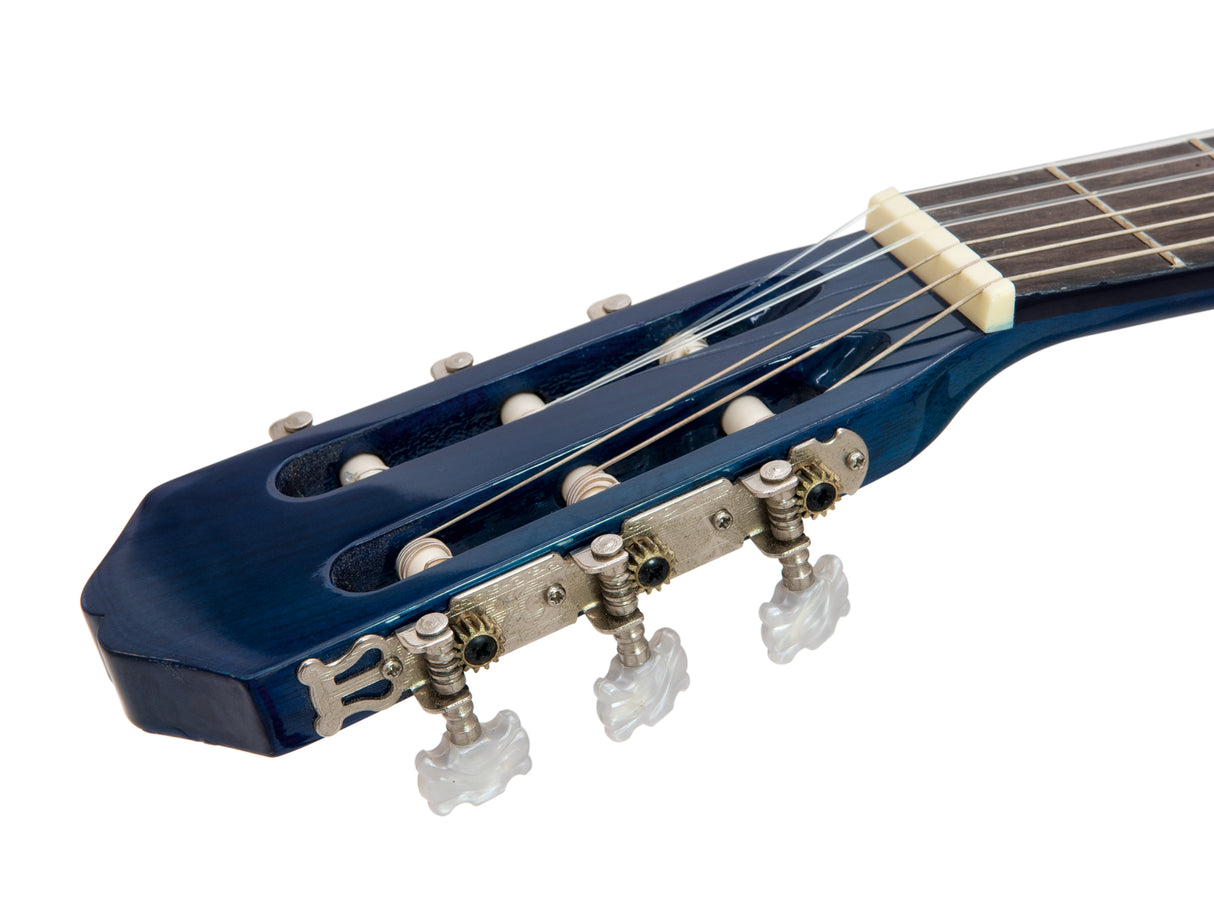DiMavery AC-303 Klassisk gitar, Blue Burst