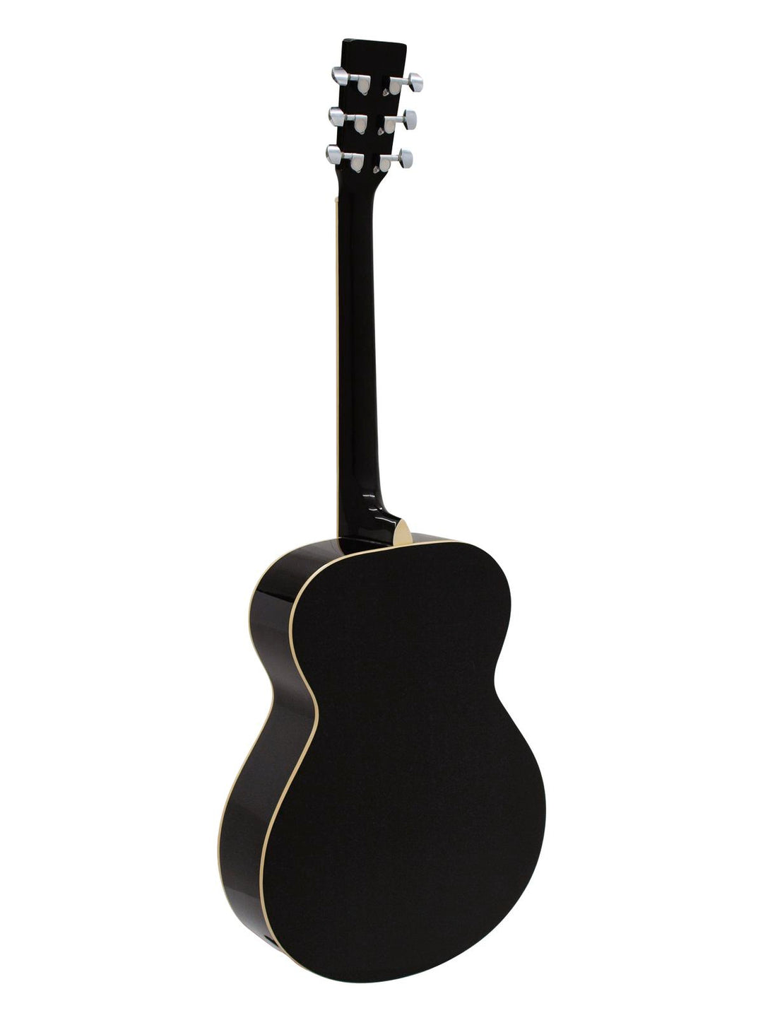 DiMavery AW-303 Western Gitar - Sort