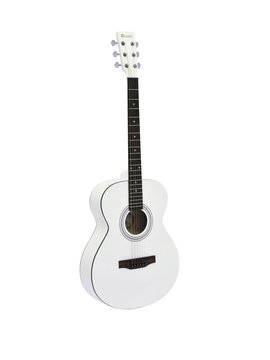 DiMavery AW-303 Western Gitar - Hvit