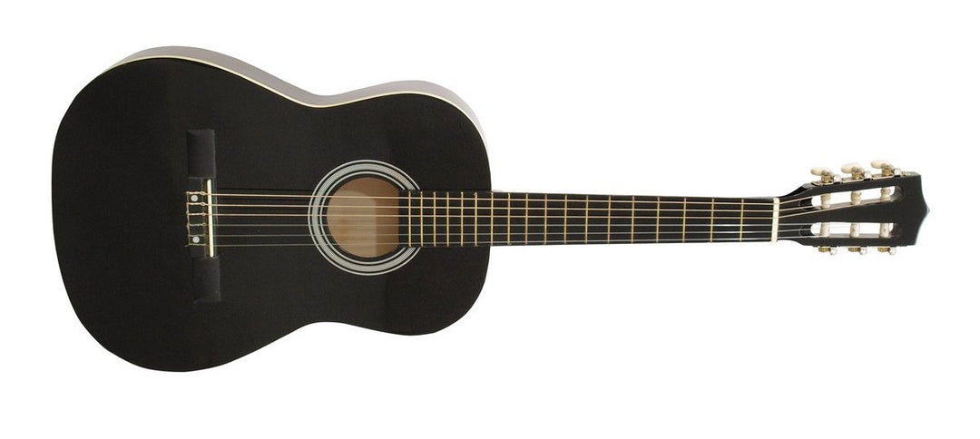 DiMavery AC-303 klassisk spansk gitar 3/4 (svart)