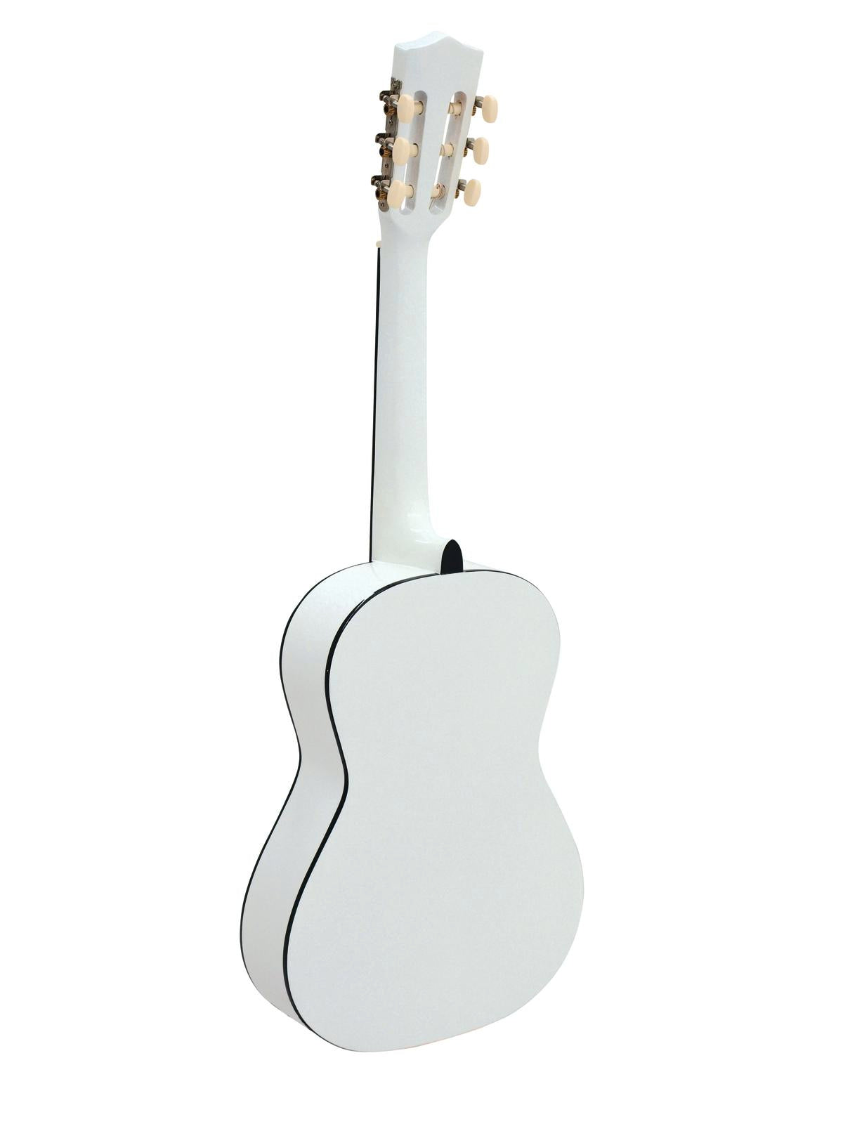 DiMavery AC-303 klassisk gitar 1/2, hvit