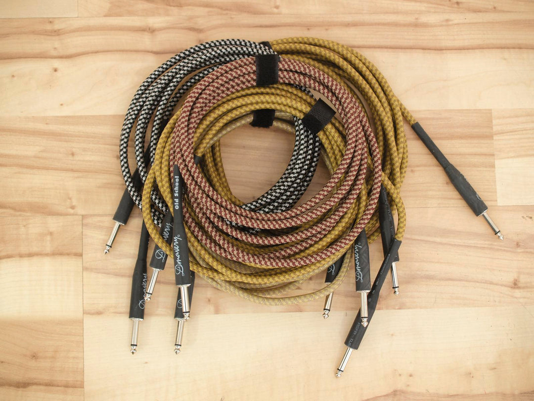 DiMavery Instrumentkabel, 3m, Sort / Sølv