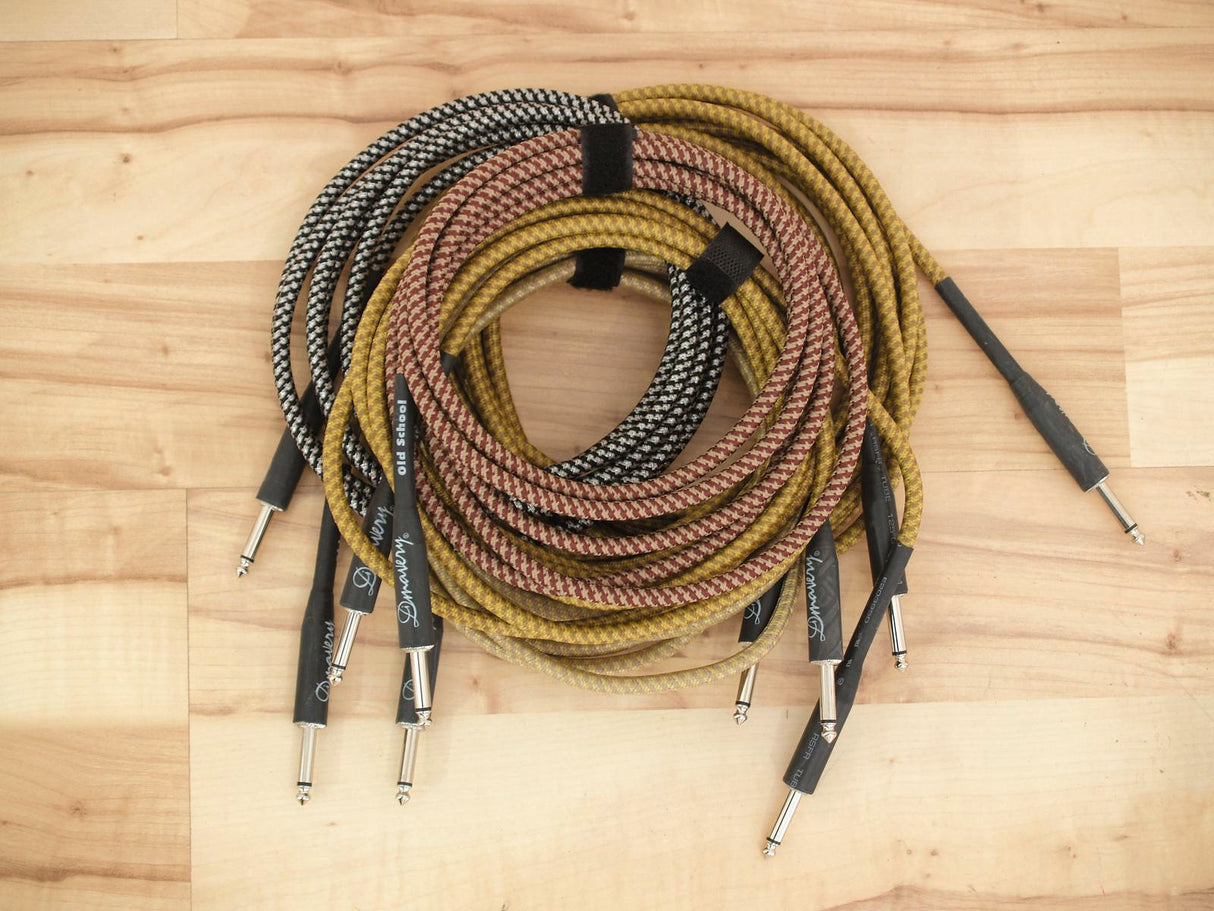 DiMavery Instrumentkabel, 3m, Sort / Sølv
