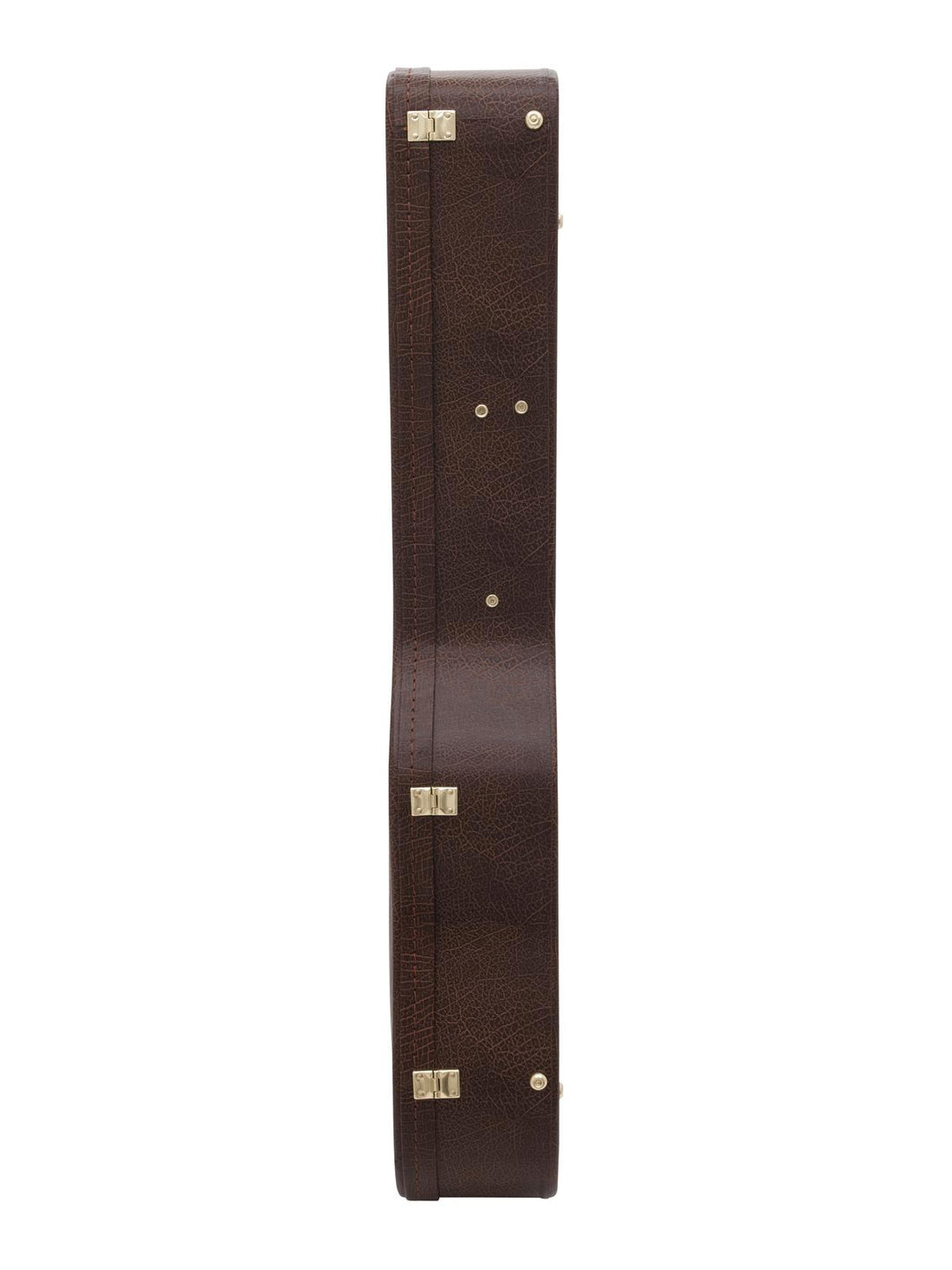 DiMavery Flightcase vestlig gitar, brun