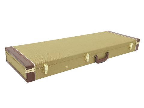 DiMavery Flightcase for elektrisk gitar, tweed
