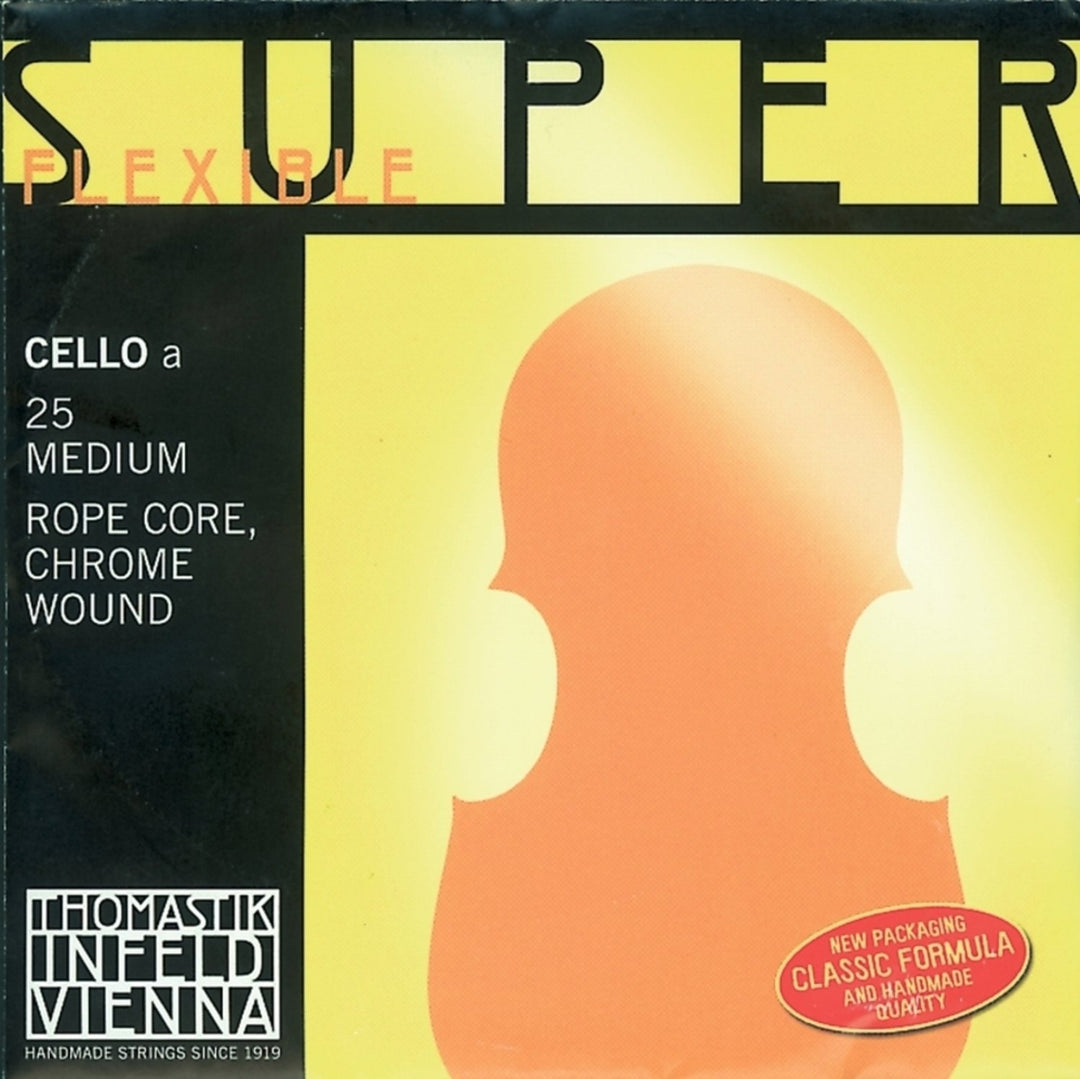 Thomastik-Infeld Celloer-strenger Superflexible stålkjerne - Medium (25)