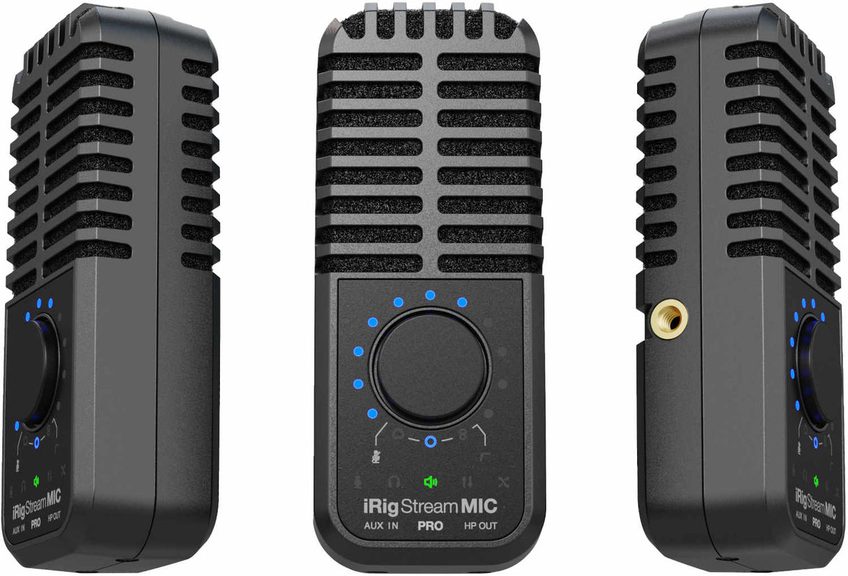 IK Multimedia iRig Stream Mic Pro USB-mikrofon