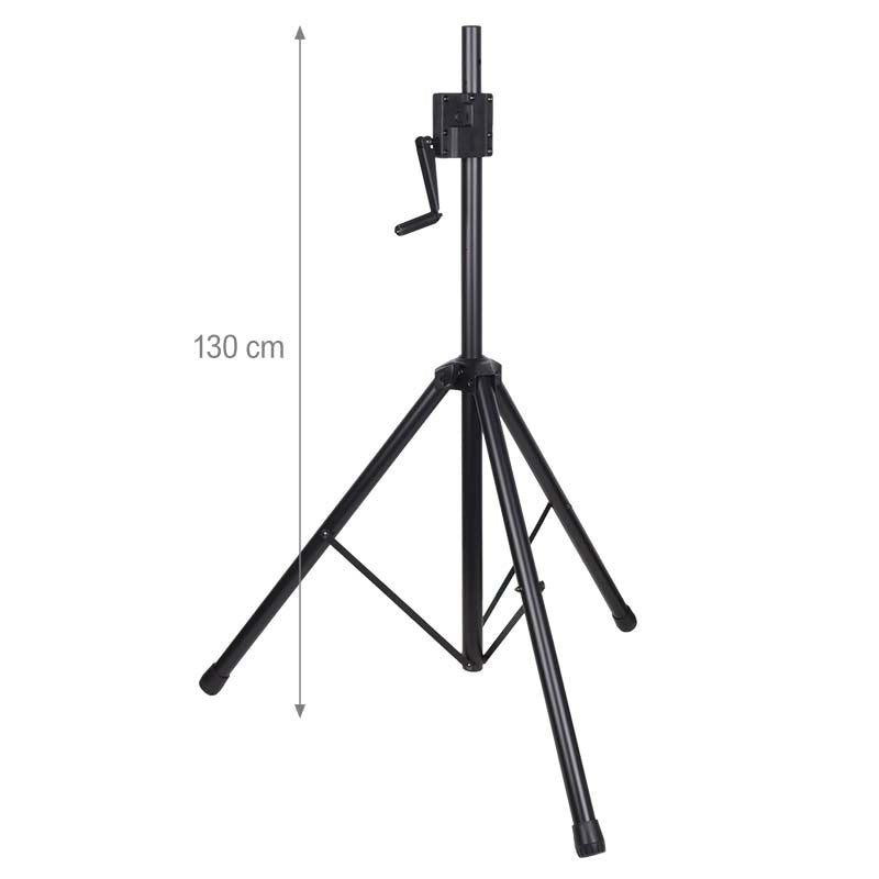 Wind-Up Høyttalerstativ 130-210cm (70 kg)
