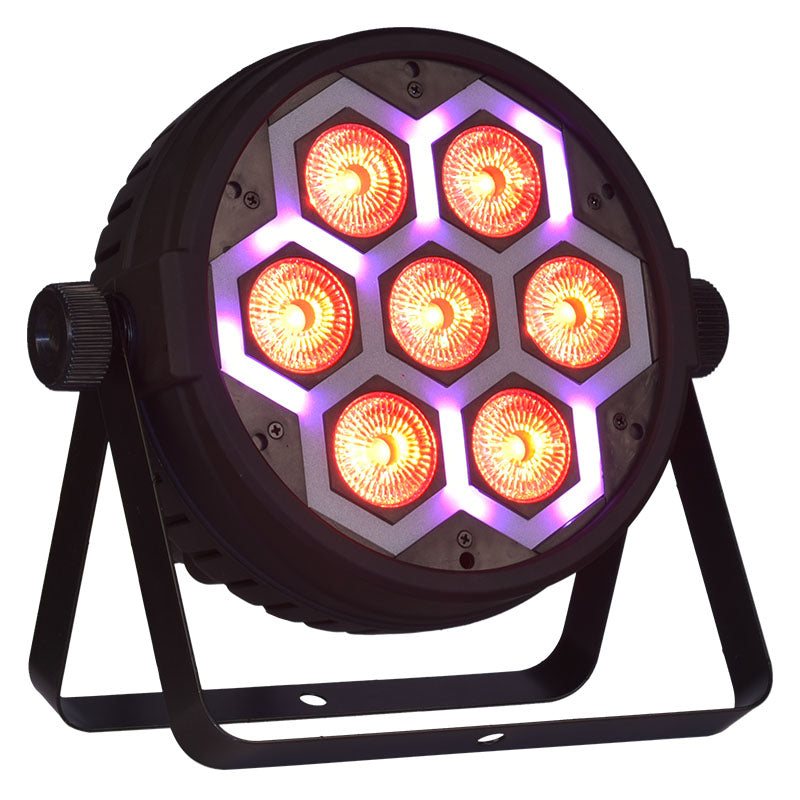 Light4Me FRAME PAR 7x12 LED RGBW lyseffekt
