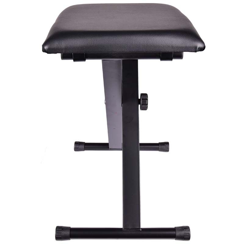 Keyboard- og Pianobenk i Metall, Sammenleggbar