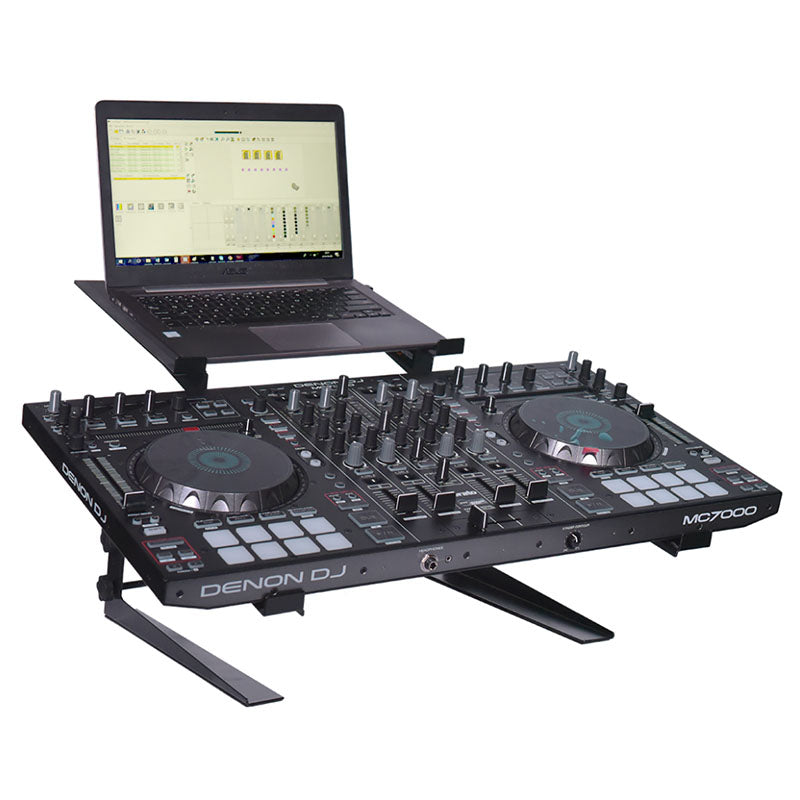 Laptopstativ for DJ, kontroller og mikser