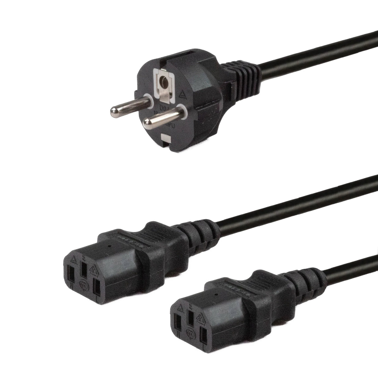 Perfex IEC Y-splitt Strømkabel (250cm)