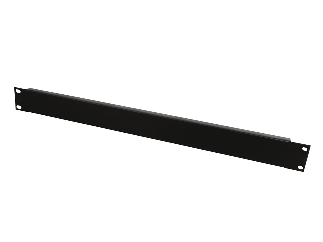 OMNITRONIC Frontpanel Z-19U-shaped, stål, svart 1U