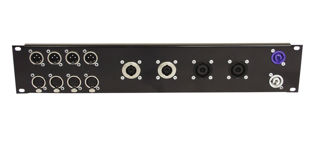 OMNITRONIC Frontpanel Z-19 8x D-Type/4xNL8/T 2U