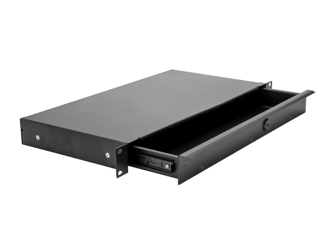 OMNITRONIC KE-1 rackskuff med lås 1U