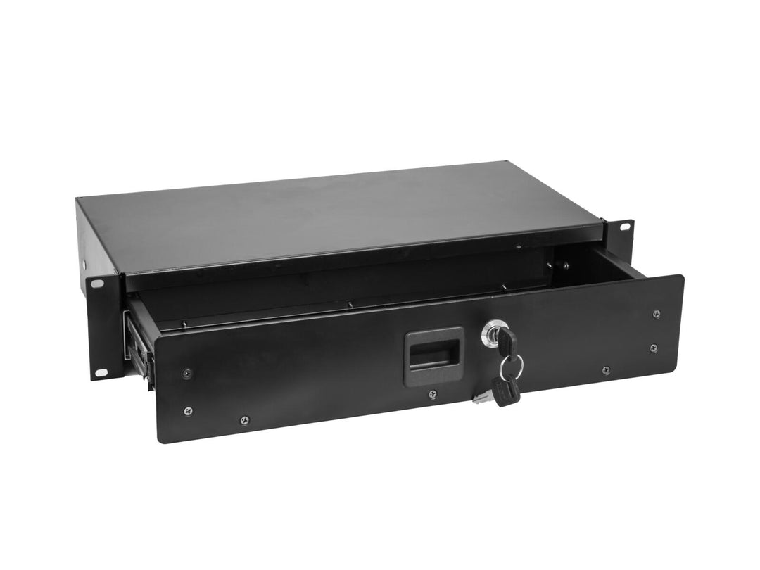 OMNITRONIC SN-2 rackskuff med lås 2U
