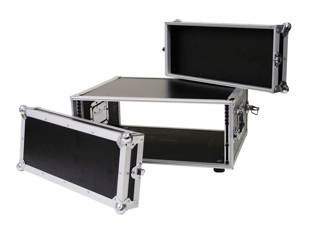 ROADINGER Effect Rack CO DD, 4U, 38cm dypt, svart