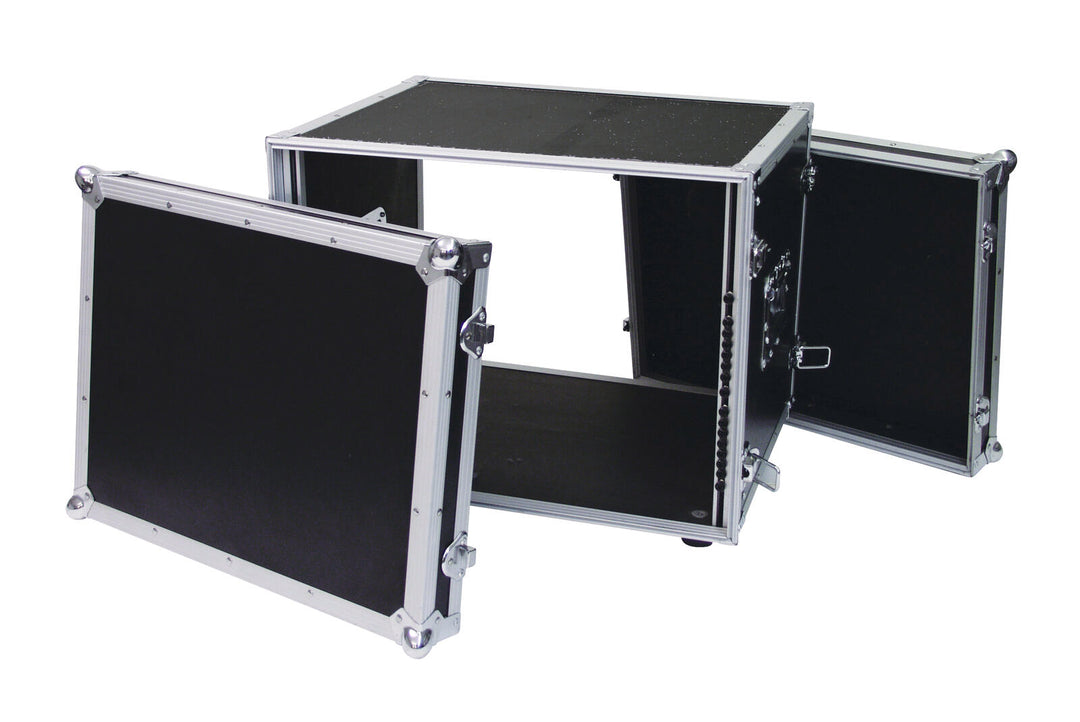 ROADINGER Effect Rack CO DD, 8U, 38cm dyp, svart