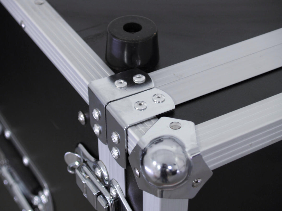 ROADINGER Effect Rack CO DD, 10U, 38cm dyp, svart