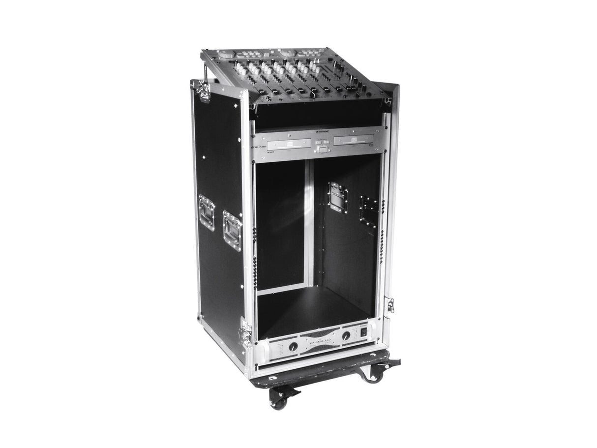 Roadinger Combo Case Pro 17U m. Hjul