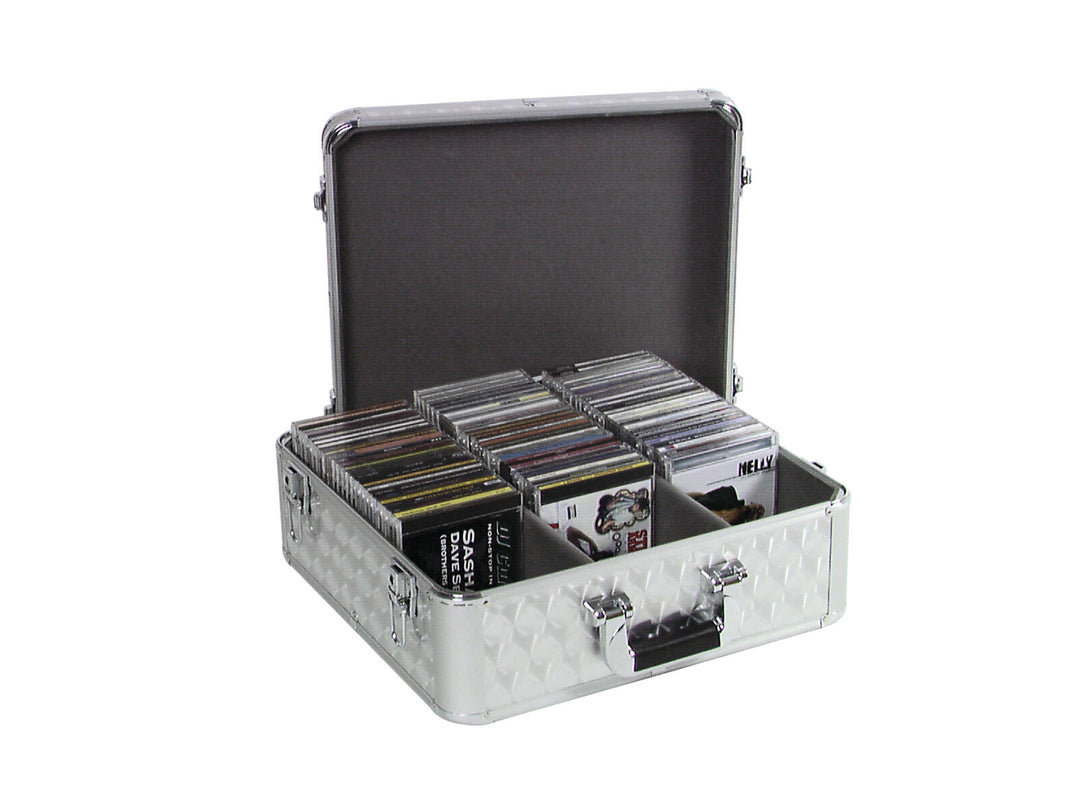 ROADINGER CD-etui ALU polert for 100 CDer