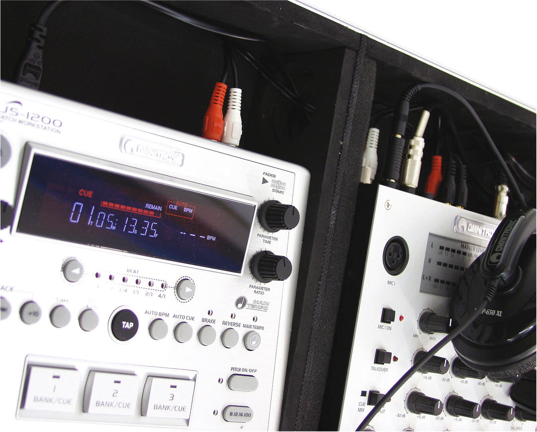 ROADINGER Universal Console DIGI-1 2xCD/1xM-10 sølv