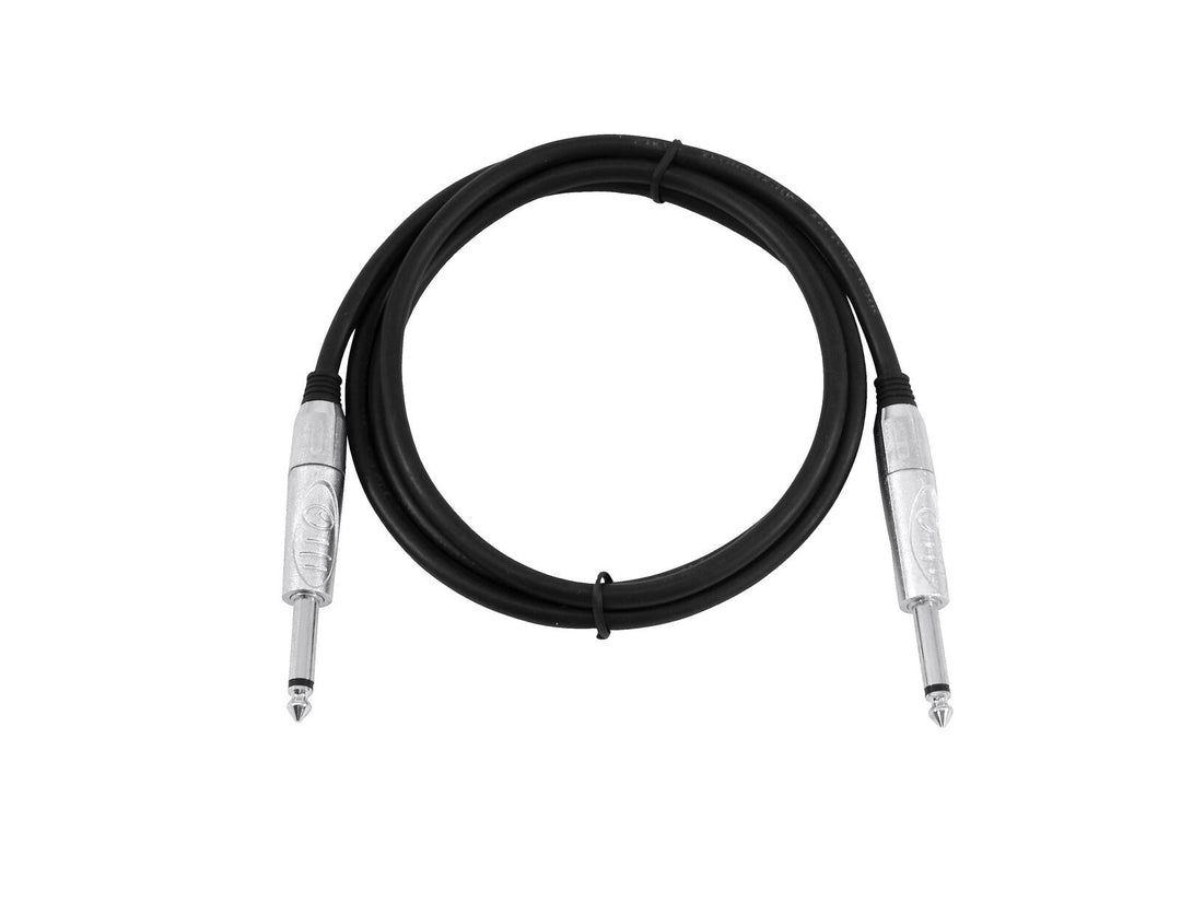 OMNITRONIC Jackkabel 6.3 mono 1m bk ROAD