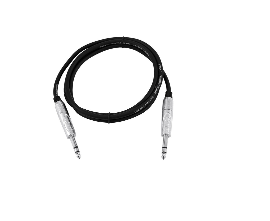 OMNITRONIC Jack-kabel 6.3 stereo 1m bk ROAD