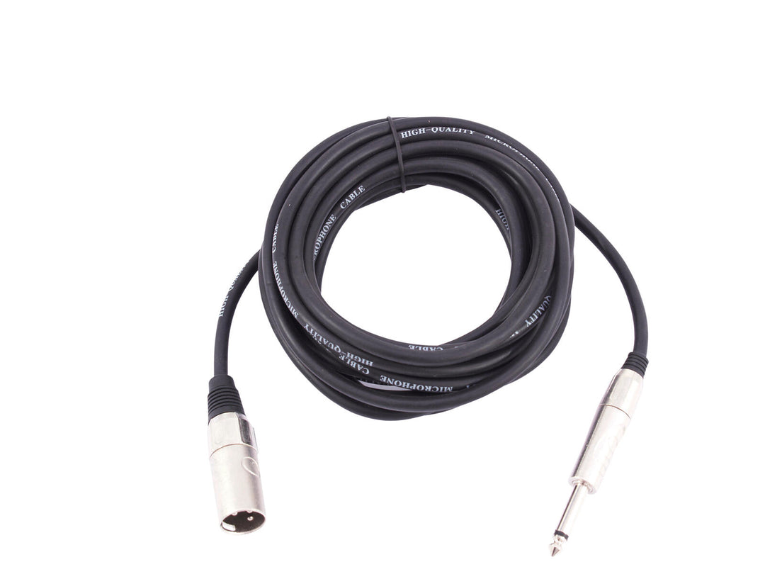 OMNITRONIC Adapterkabel XLR(M)/Jack mono 10m bk
