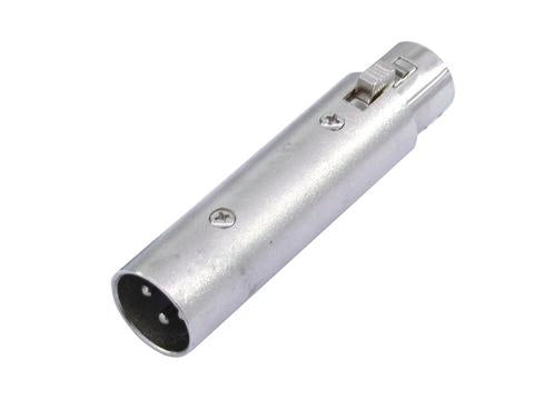Adapter lydkontakt 3-pins XLR hann til 5-pins XLR hunn