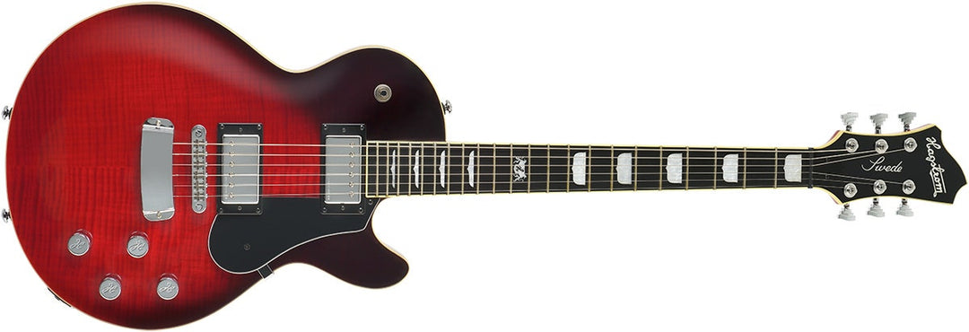 Hagstrom Swede Mk3 Karmosinflamme