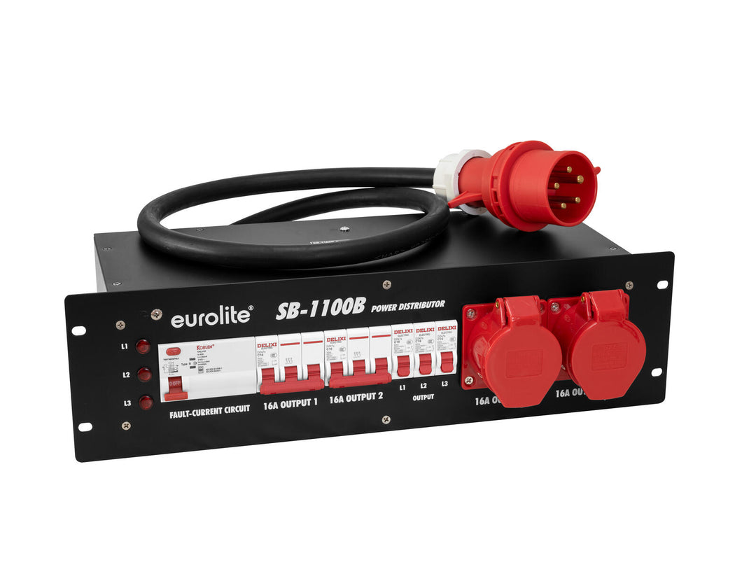 EUROLITE SB-1100B Strømfordeler