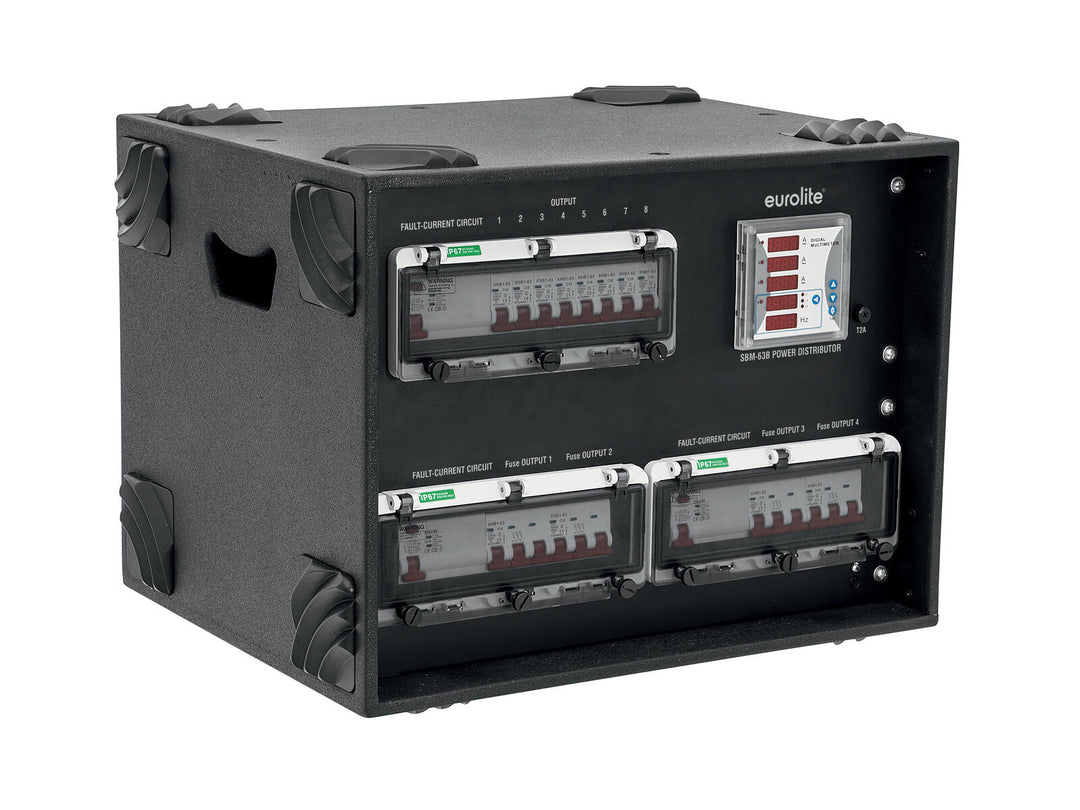 EUROLITE SBM-63B Strømfordeler