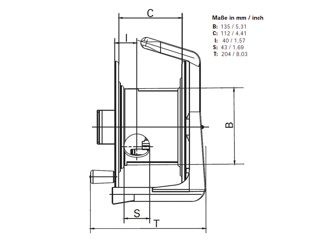 SCHILL kabeltrommel GT 235.RM