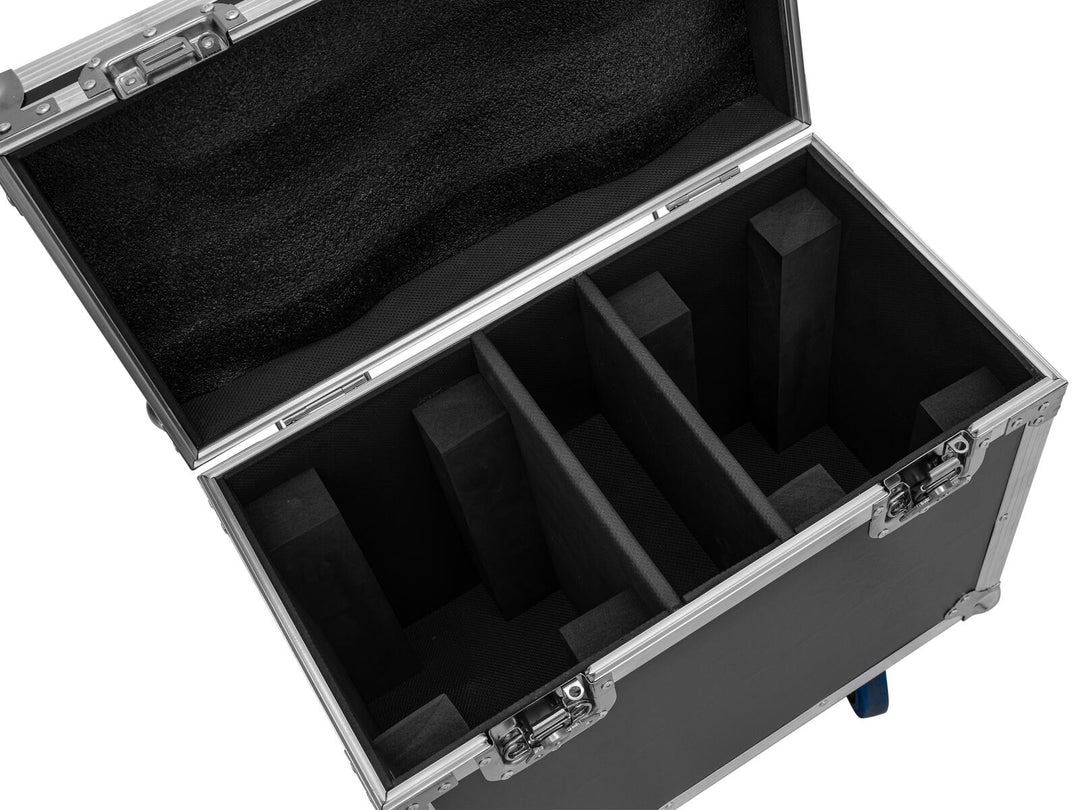 ROADINGER Flightcase 2x TMH-B120 med hjul