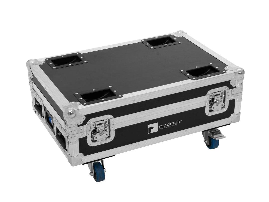 EUROLITE set 4x AKKU Bar-6 Glow QCL + case med ladefunksjon