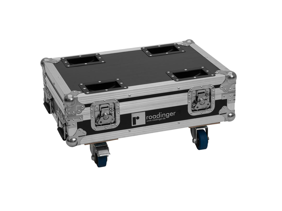 ROADINGER flightcase for 8x AKKU Mini IP UP-4 QCL Spot MK2 med ladefunksjon