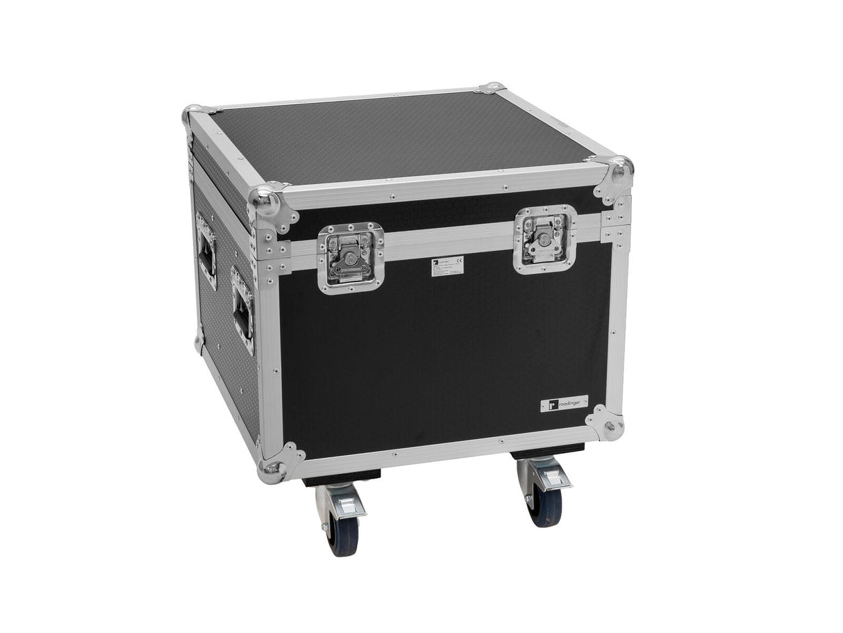ROADINGER Flightcase PRO 2x IP Mega SWING with wheels