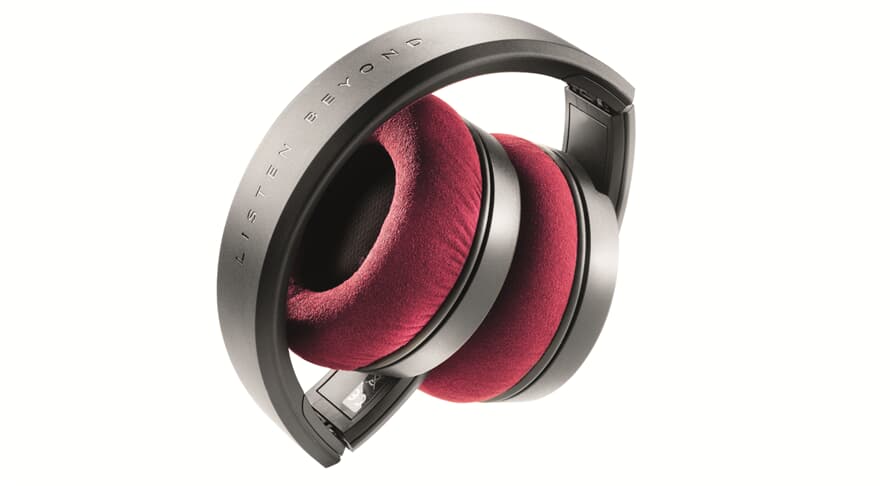 Focal Listen Professional DJ hodetelefoner (svart/rød)