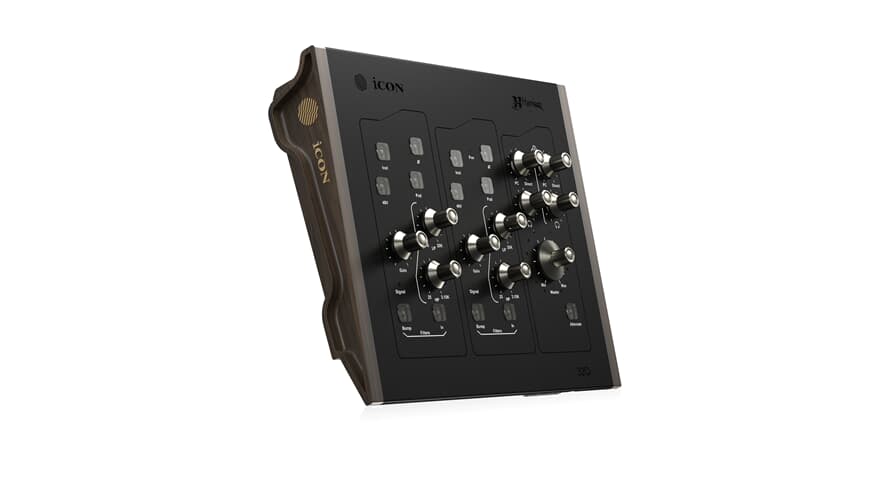 iCon 32Ci USB-lydkort med Harrison-mikrofonforsterkere