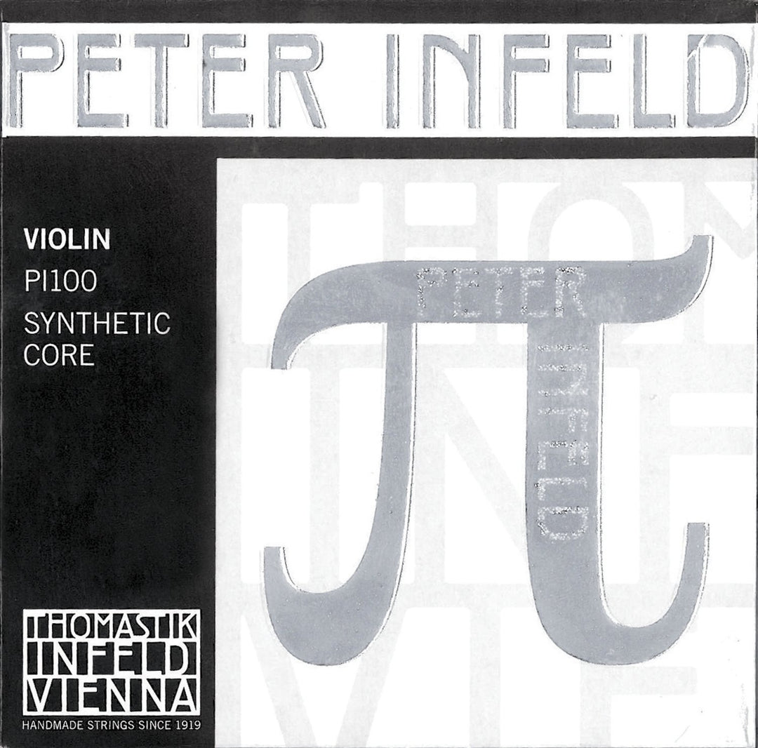 Thomastik-Infeld Fioliner-strenger syntetisk kjerne Peter Infeld - D sølvspunnet (PI03A)
